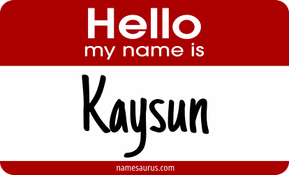 Hello my name is Kaysun png download