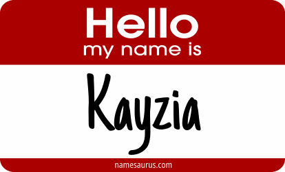 Hello my name is Kayzia png download