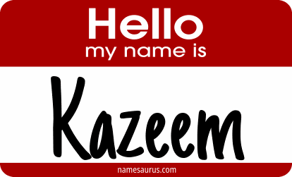 Hello my name is Kazeem png download