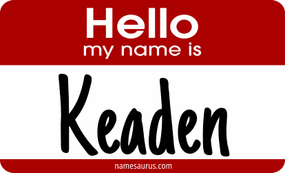 Hello my name is Keaden png download