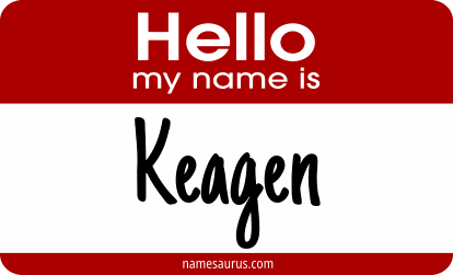 Hello my name is Keagen png download