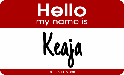 Hello my name is Keaja png download