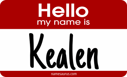Hello my name is Kealen png download