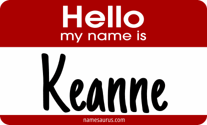 Hello my name is Keanne png download