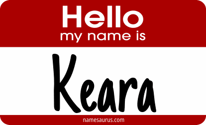 Hello my name is Keara png download