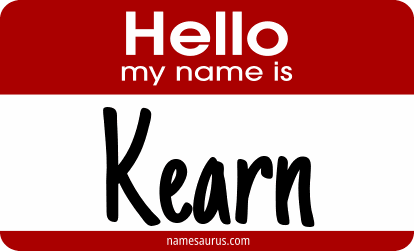 Hello my name is Kearn png download