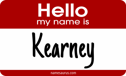 Hello my name is Kearney png download