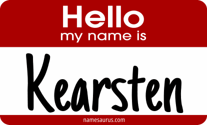 Hello my name is Kearsten png download