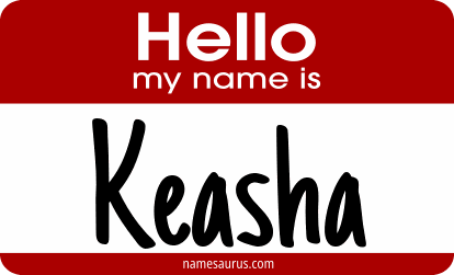 Hello my name is Keasha png download
