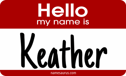 Hello my name is Keather png download