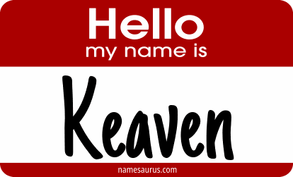 Hello my name is Keaven png download