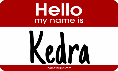 Hello my name is Kedra png download