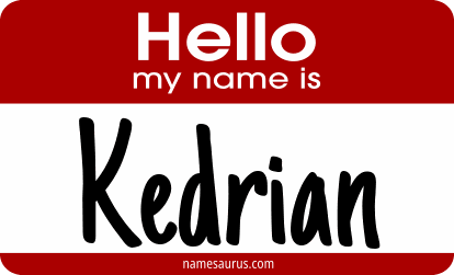 Hello my name is Kedrian png download