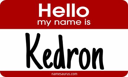 Hello my name is Kedron png download