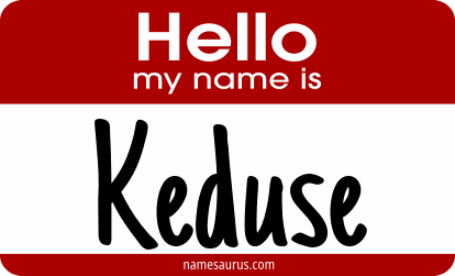 Hello my name is Keduse png download