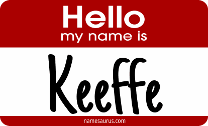 Hello my name is Keeffe png download