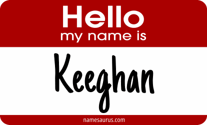 Hello my name is Keeghan png download
