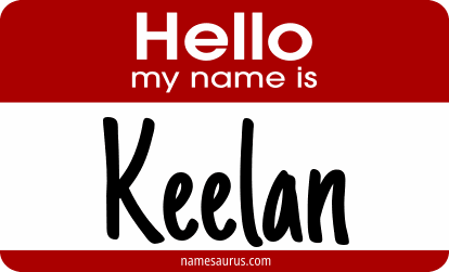 Hello my name is Keelan png download