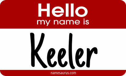 Hello my name is Keeler png download