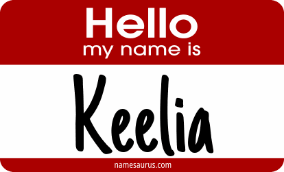 Hello my name is Keelia png download