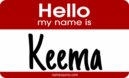 Hello my name is Keema png download