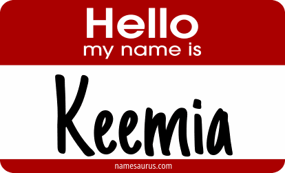 Hello my name is Keemia png download