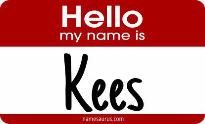 Hello my name is Kees png download