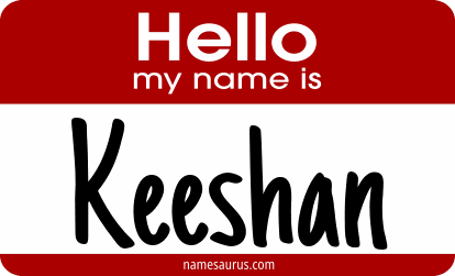 Hello my name is Keeshan png download
