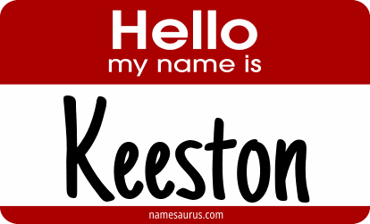 Hello my name is Keeston png download