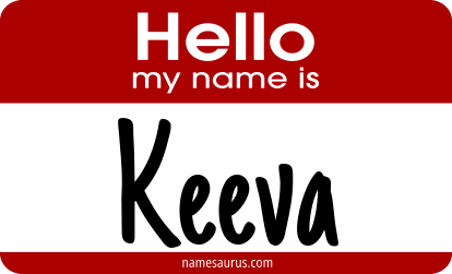 Hello my name is Keeva png download