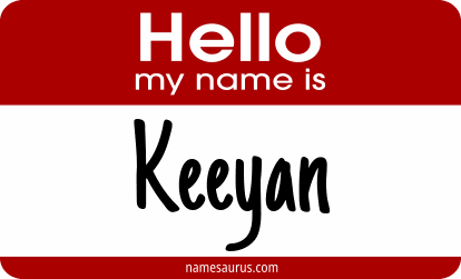 Hello my name is Keeyan png download