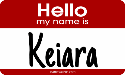 Hello my name is Keiara png download