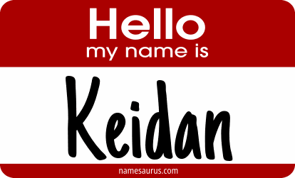 Hello my name is Keidan png download