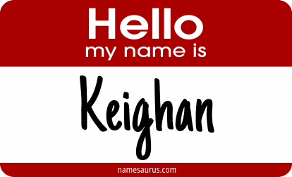 Hello my name is Keighan png download