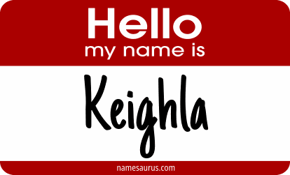 Hello my name is Keighla png download