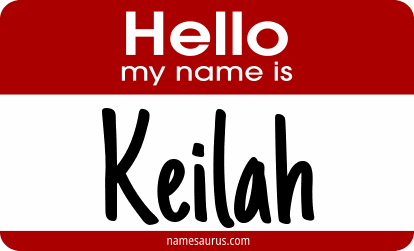 Hello my name is Keilah png download
