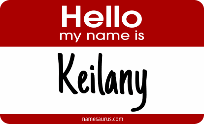 Hello my name is Keilany png download
