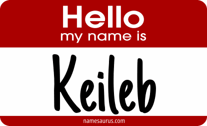 Hello my name is Keileb png download