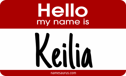Hello my name is Keilia png download