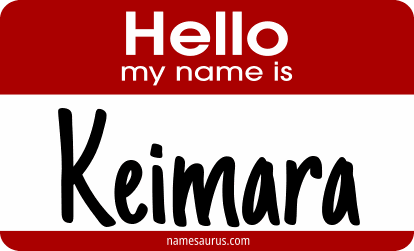 Hello my name is Keimara png download