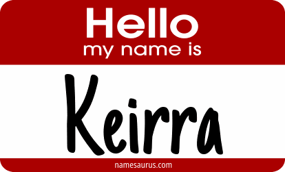 Hello my name is Keirra png download