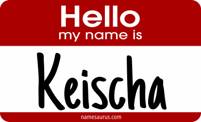 Hello my name is Keischa png download