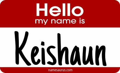 Hello my name is Keishaun png download