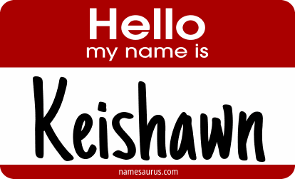 Hello my name is Keishawn png download