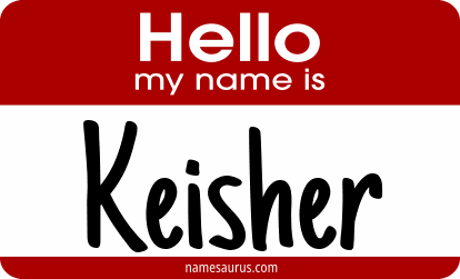 Hello my name is Keisher png download