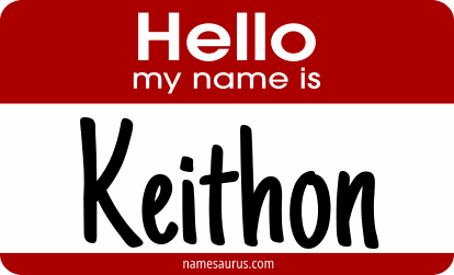 Hello my name is Keithon png download