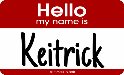 Hello my name is Keitrick png download