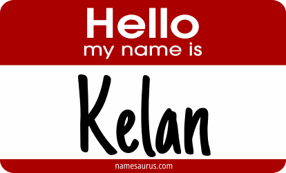 Hello my name is Kelan png download