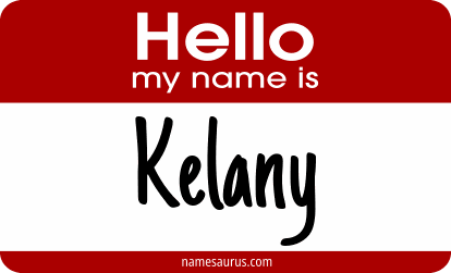 Hello my name is Kelany png download