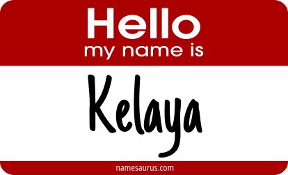 Hello my name is Kelaya png download